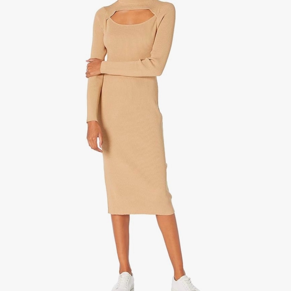 NWT The Drop Beige Midi Sweater Dress – Size Small – $35 (Open to Offers!)